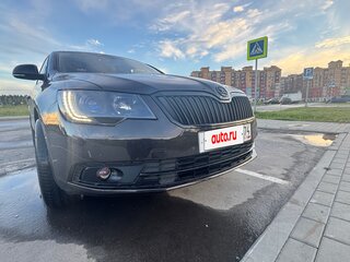 2014 Skoda Superb DSG II Рестайлинг, коричневый, 1400000 рублей, вид 3