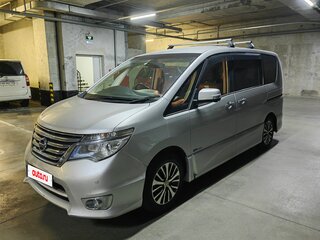 2014 Nissan Serena IV (C26), серый, 1350000 рублей, вид 2