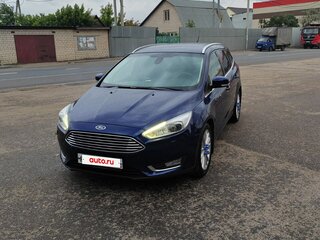 2017 Ford Focus III Рестайлинг, синий, 1200000 рублей, вид 1