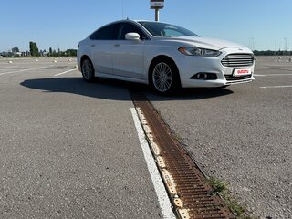 2014 Ford Fusion (North America) II, белый, 1150000 рублей, вид 2
