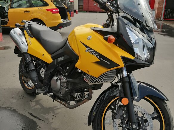 2008 Suzuki V-Strom DL 650, жёлтый - вид 2