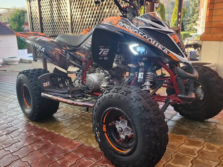 2015 Yamaha Raptor YFM700, оранжевый, 1200000 рублей, вид 3