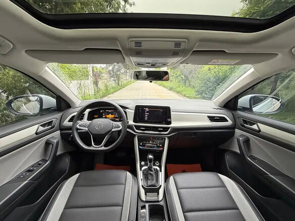 2023 Volkswagen T-Roc I (China Market) Рестайлинг, белый, 1750001 рублей - вид 12