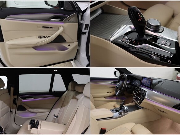 2019 BMW 5 серии M550d xDrive VII (G30/G31/G38), белый, 4600000 рублей - вид 11