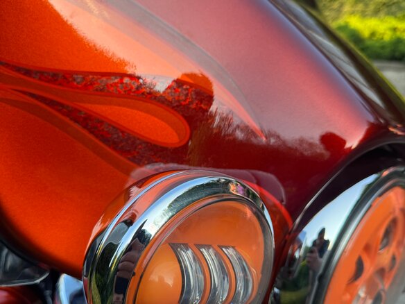 2010 Harley-Davidson CVO, оранжевый, 1150000 рублей - вид 23