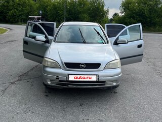 2003 Opel Astra G, серебристый, 250000 рублей, вид 1