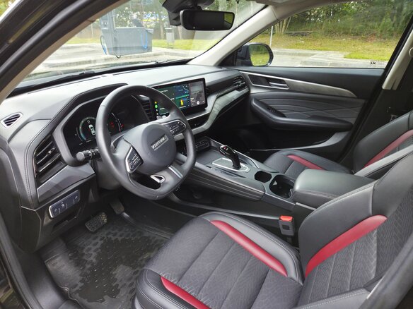 2022 Haval F7x I Рестайлинг, чёрный - вид 15