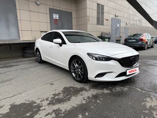 2017 Mazda 6 III (GJ) Рестайлинг, белый, 2090000 рублей, вид 4
