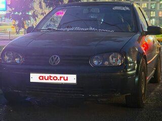 2002 Volkswagen Golf IV, чёрный, 200000 рублей, вид 1