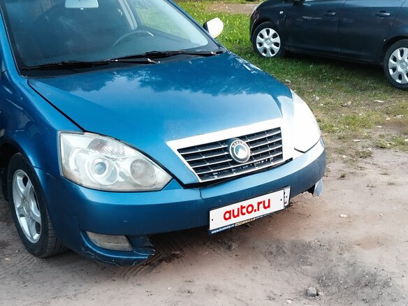 2008 Geely FC (Vision), синий - вид 1