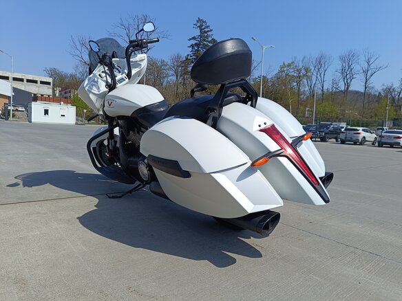 2015 Victory Cross Country, белый, 1250000 рублей - вид 8