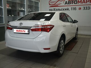 2013 Toyota Corolla XI (E160, E170, E180), белый, 1250000 рублей, вид 4