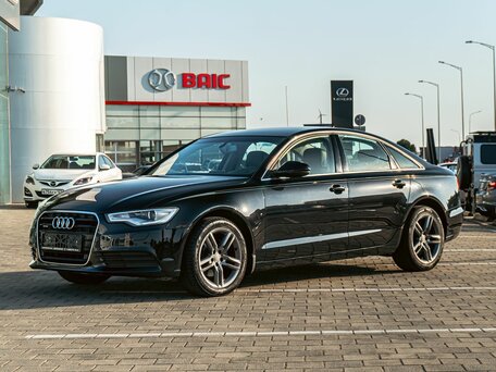 2014 Audi A6 IV (C7), чёрный, 1435000 рублей, вид 1