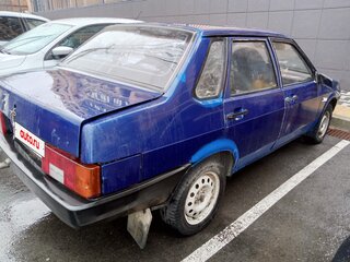 1996 Lada (ВАЗ) 21099, синий, 35000 рублей, вид 1