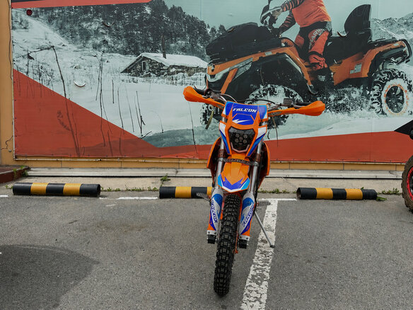 2026 Bison 125 XT12 Apollo, оранжевый, 58700 рублей - вид 3
