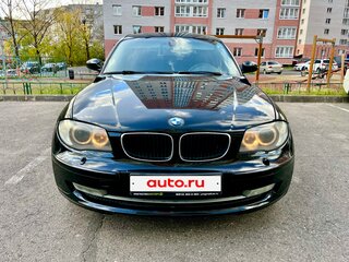 2008 BMW 1 серии 118i I (E81/E82/E87/E88) Рестайлинг, чёрный, 655000 рублей, вид 2