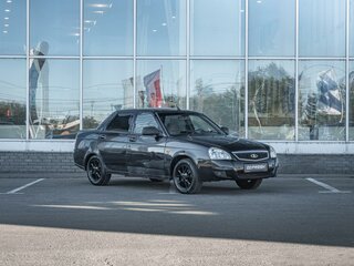 2009 Lada (ВАЗ) Priora I, чёрный, 199000 рублей, вид 1