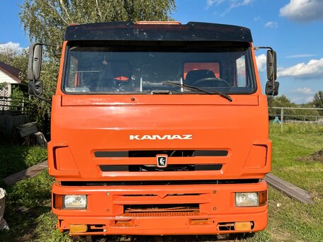 2004 КамАЗ 6520, оранжевый, 1100000 рублей, вид 1