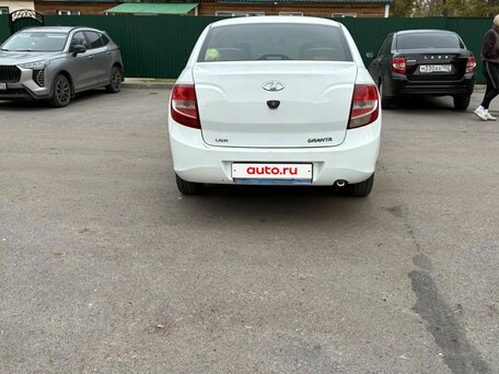 2013 Lada (ВАЗ) Granta I, белый, 335000 рублей, вид 3