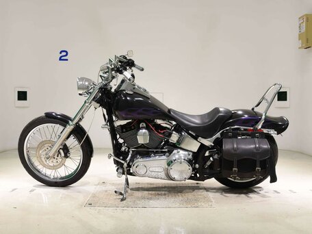 2007 Harley-Davidson Softail Custom, чёрный, 799000 рублей, вид 1