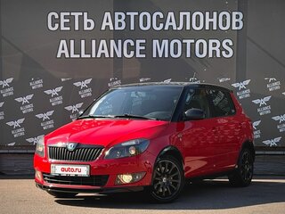 2012 Skoda Fabia II Рестайлинг, красный, 935000 рублей, вид 3