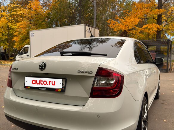 2019 Skoda Rapid I Рестайлинг, белый - вид 8