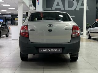 2015 Lada (ВАЗ) Granta I, серебристый, 270000 рублей, вид 4