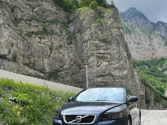 2011 Volvo S40 II Рестайлинг, синий, 600000 рублей
