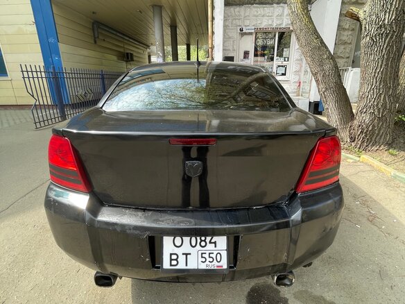2008 Dodge Avenger II, чёрный, 350000 рублей - вид 3