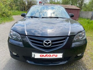2006 Mazda 3 I (BK) Рестайлинг, чёрный, 400000 рублей, вид 1