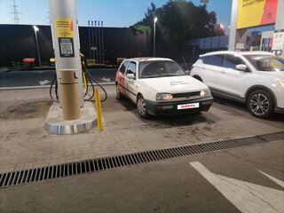 1993 Volkswagen Golf III, белый, 159000 рублей, вид 1