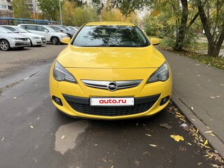 2012 Opel Astra GTC J Рестайлинг, жёлтый, 645000 рублей, вид 1