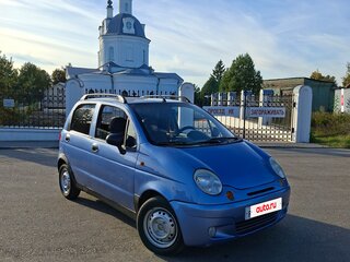 2008 Daewoo Matiz I Рестайлинг, синий, 180000 рублей, вид 2