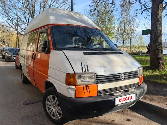 1993 Volkswagen Transporter Long T4, белый, 450000 рублей