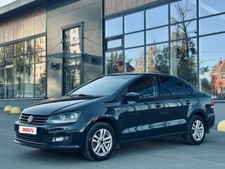 2016 Volkswagen Polo V Рестайлинг, серый, 879000 рублей, вид 2
