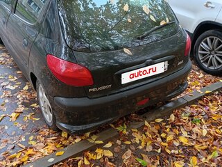 2002 Peugeot 206, чёрный, 260000 рублей, вид 3