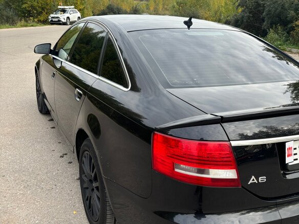 2008 Audi A6 III (C6), чёрный, 615000 рублей - вид 4
