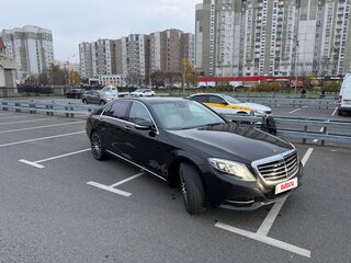 2016 Mercedes-Benz S-Класс 500 VI (W222, C217), чёрный, 3200000 рублей, вид 3