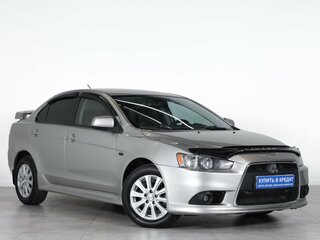 2012 Mitsubishi Lancer X Рестайлинг, серебристый, 949000 рублей, вид 2