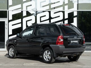 2007 Kia Sportage II, чёрный, 793400 рублей, вид 2