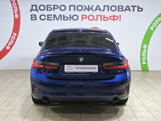 2019 BMW 3 серии 318d VII (G2x), синий, 3250000 рублей, вид 5