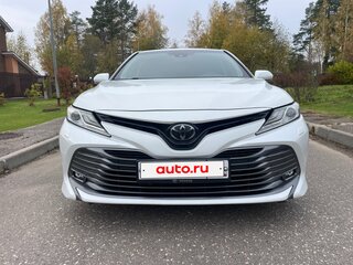 2018 Toyota Camry VIII (XV70), белый, 2850000 рублей, вид 5