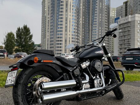2020 Harley-Davidson Softail Slim, чёрный, 1650000 рублей, вид 2