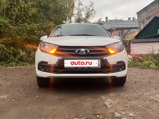 2020 Lada (ВАЗ) Granta I Рестайлинг, белый, 590000 рублей, вид 5