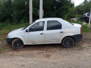 2012 Renault Logan I Рестайлинг, белый, 120000 рублей, вид 3