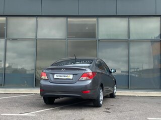 2011 Hyundai Solaris I, чёрный, 593000 рублей, вид 4