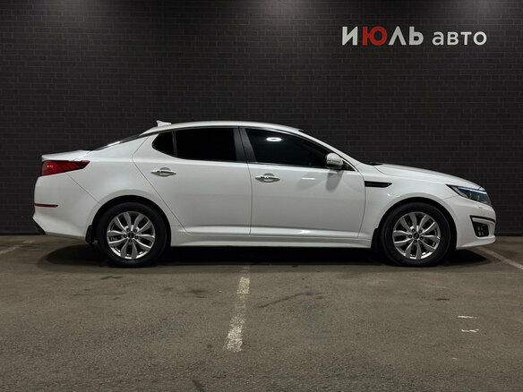 2015 Kia Optima III Рестайлинг, белый, 1600000 рублей - вид 3