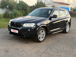 2013 BMW X3 30d xDrive II (F25), синий, 2500000 рублей, вид 1