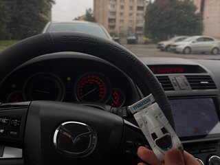 2010 Mazda 6 II (GH) Рестайлинг, синий, 1250000 рублей, вид 4