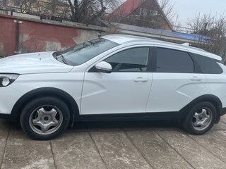 2019 Lada (ВАЗ) Vesta SW Cross I, белый, 1110000 рублей, вид 2